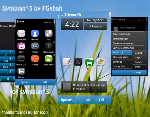 Symbian^3 by FG Shah